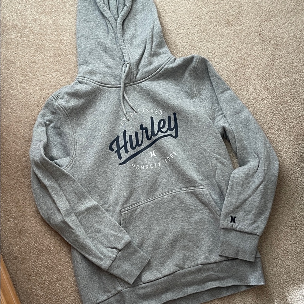 Hurley Heather Gray Men's Hoodie